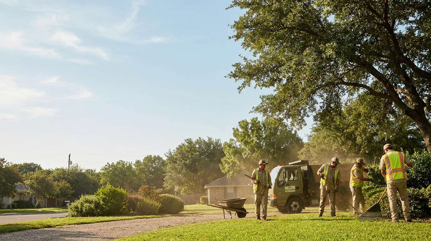 Landscaping in Cat Spring, TX near me